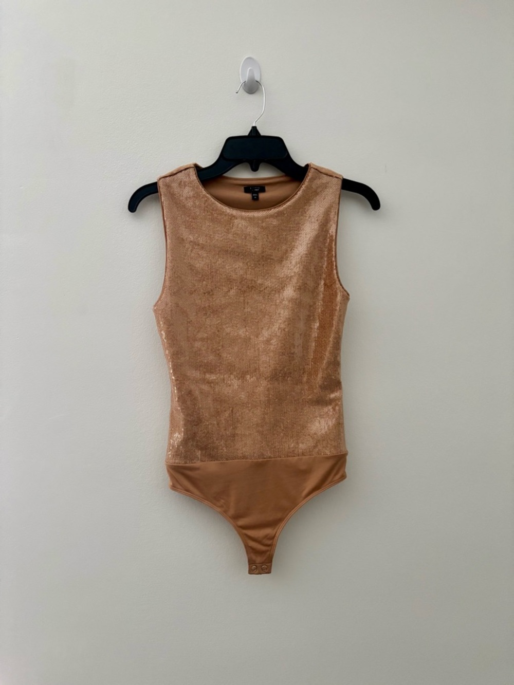 Express Sleeveless Sequin Bodysuit